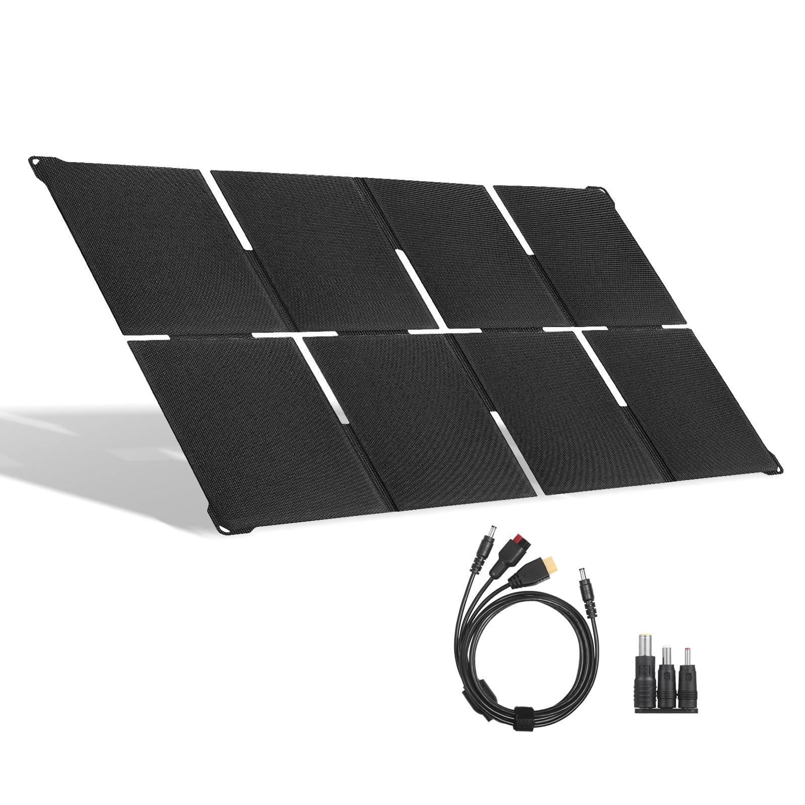 Sottile 45 W pieghevole di ricarica solare con uscita DC18V Tipo C 5V 12V 18V per il campeggio all'aperto USB Tipo C Pannello solare