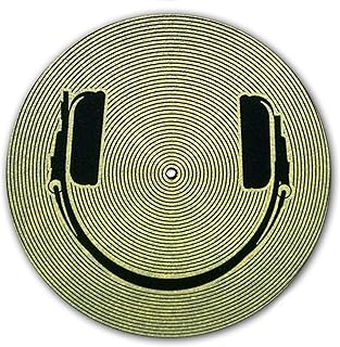 DJ Smiley Headphones #1 Scratch Pad Vinyl Memorabilia 7