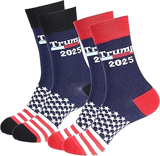America Great Again MAGA Socks, Republican Socks Novelty President Merchandise Gift for Men Women