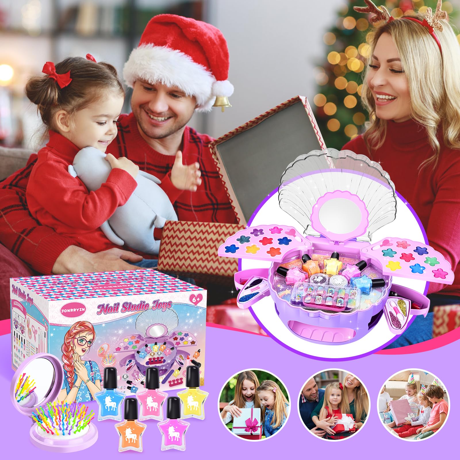 Science4you Kit Manicure Per Bambine 7-8+ | Crea Smalti Colorati Con Adesivi Luminescenti | Gioco Scientifico STEAM - 5