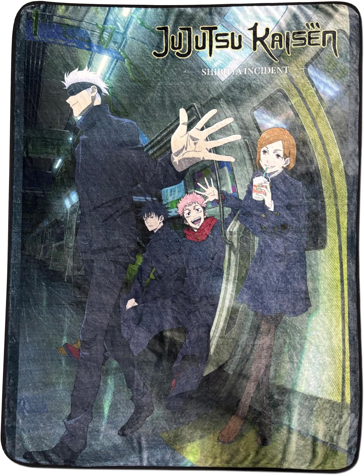 Great Eastern Entertainment Jujutsu Kaisen S2 - Shibuta Incident Teaser Visual Blanket 46" W x 60" H