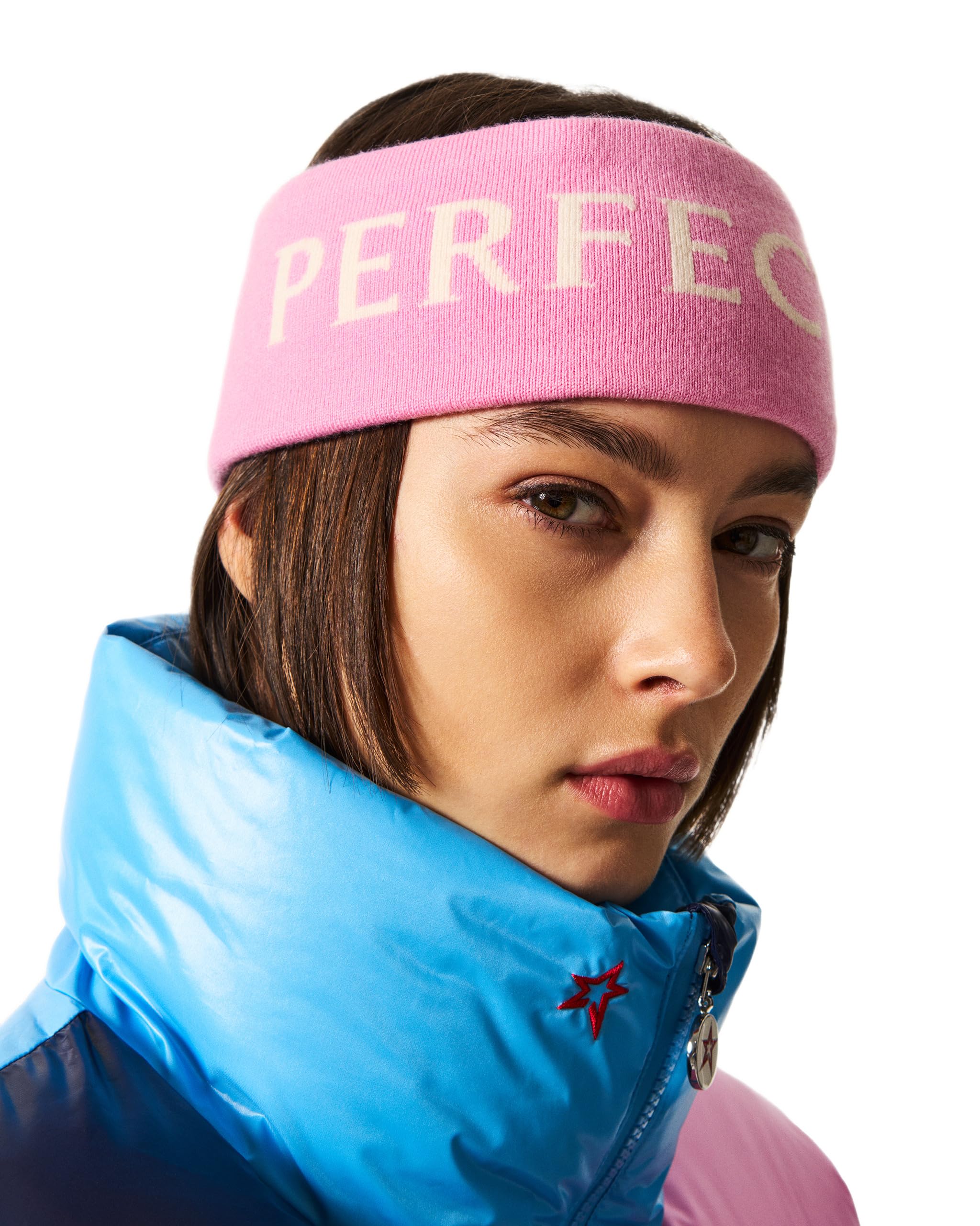 Perfect Moment Houndstooth Headband Chiffon
