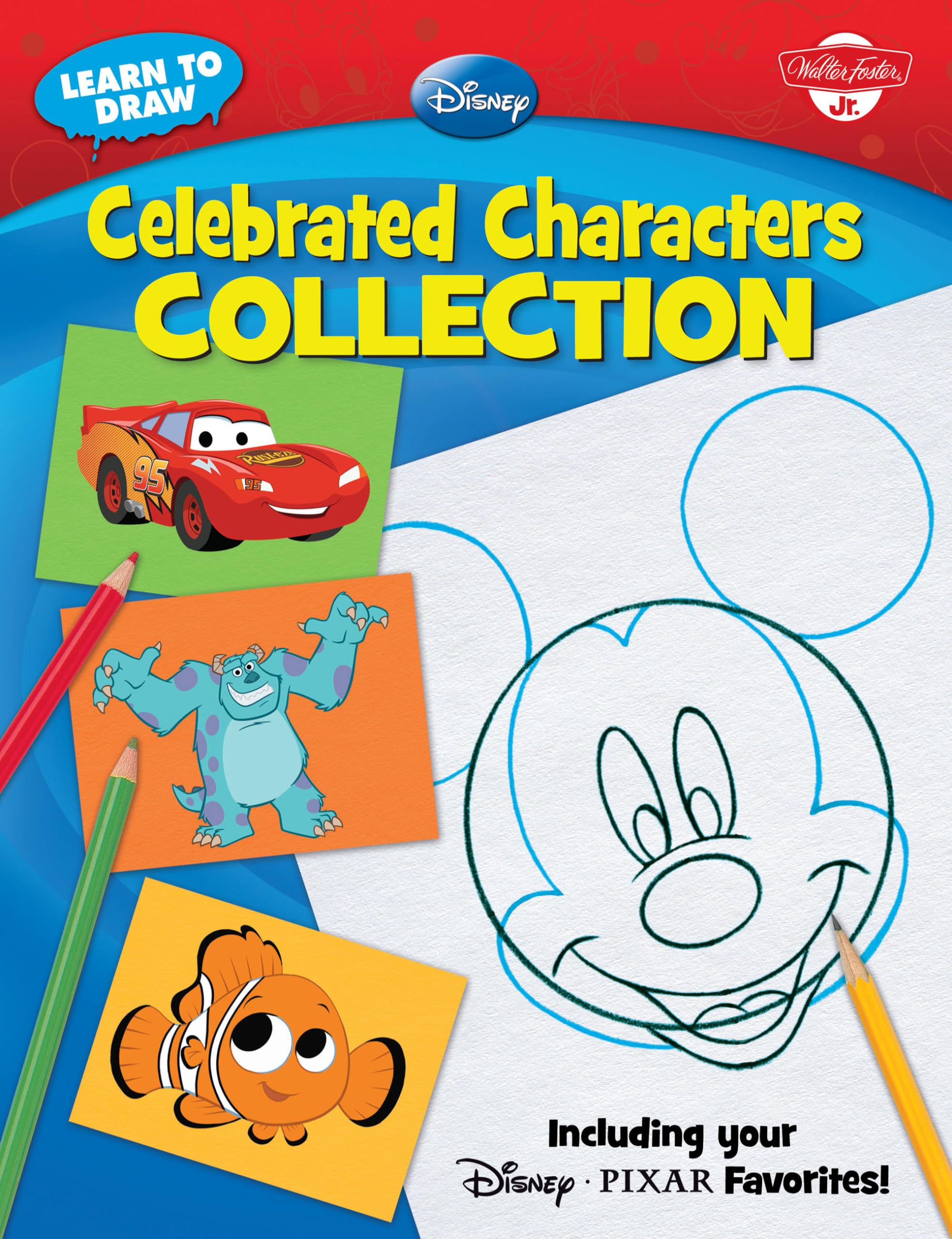 Learn to Draw Disney Celebrated Characters Collect: Including your Disney*Pixar Favorites! Paperback – Import, 1 February 2009