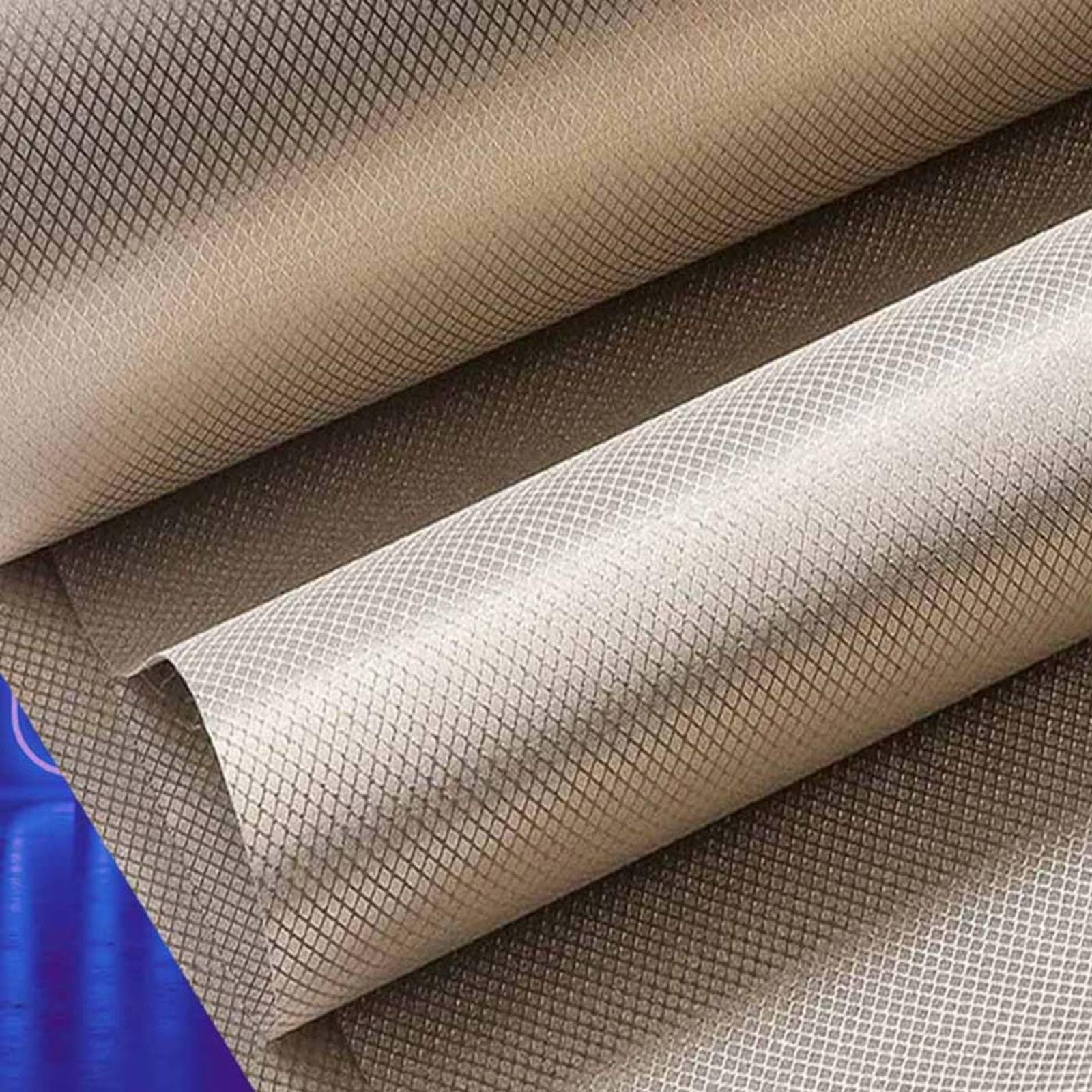 EMF Protection Faraday Fabric RFID Fabric EMF Blocker Cloth Anti-Radiation Shielding Fabric for Microwave, Card Bag Cloth, Electronic Products,silver-6x1.1m