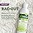 Biokleen Bac-Out Natural Stain Remover for Clothes - Use on Laundry, Diapers, Wine, Carpets, and More, Enzymatic, Plant-Based, 32 Oz With Micro-Fiber Cleaning Towel Included