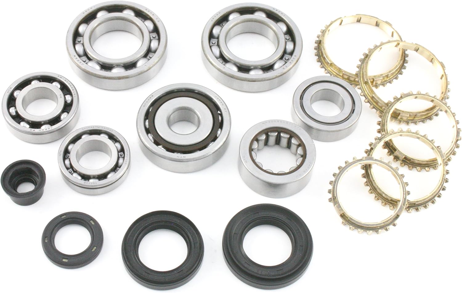 Transparts Warehouse BK386WS Compatible With: Honda S20 S40 V-TEC Transmission Kit with Rings