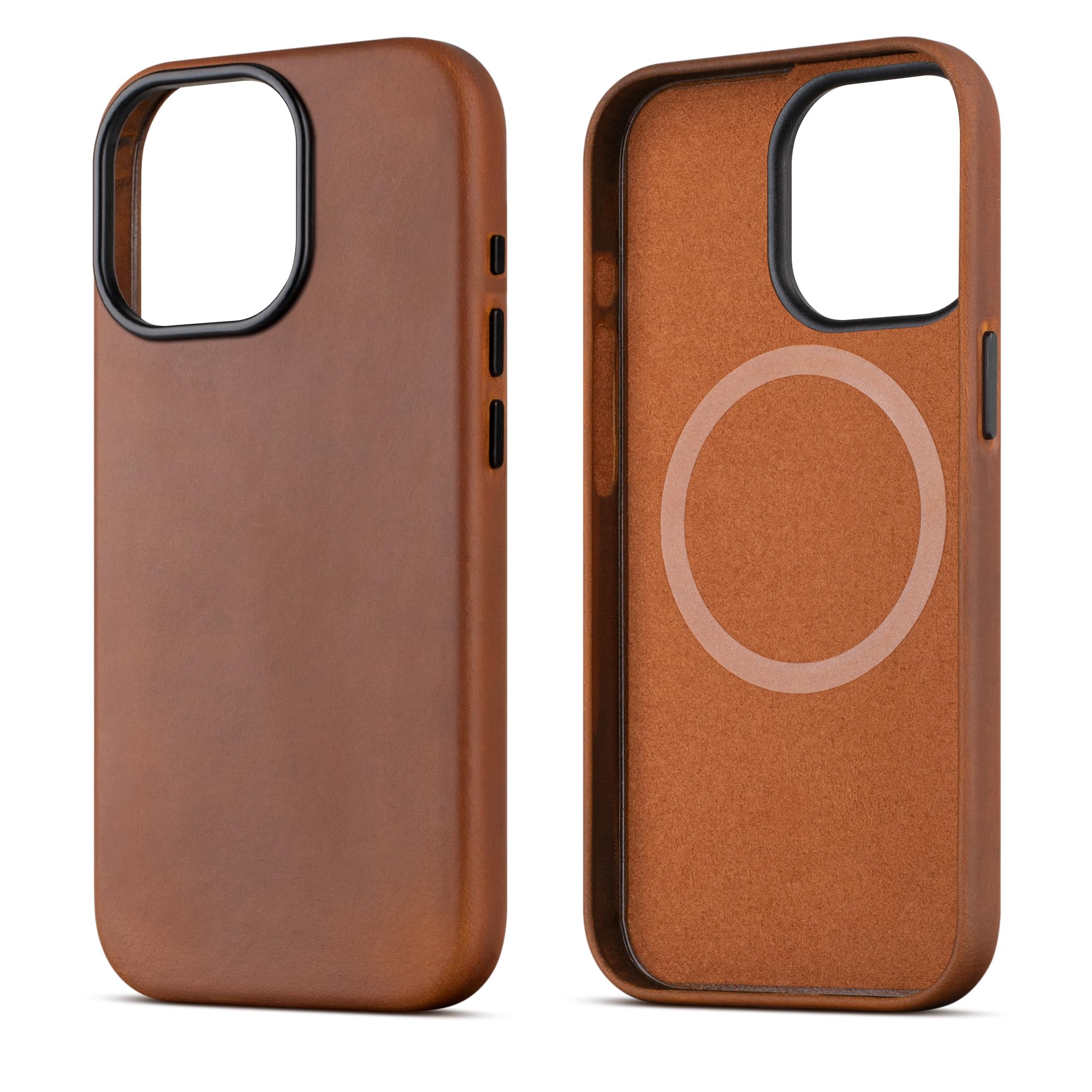 Amazon.co.jp: RIXENY iPhone 15 Pro Max対応 本革 マグセーフ対応