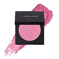Vista 1 de LAWLESS Make Me Blush - Rubor de terciopelo sin talco para mujer, rosa margarita, 0.18 onzas