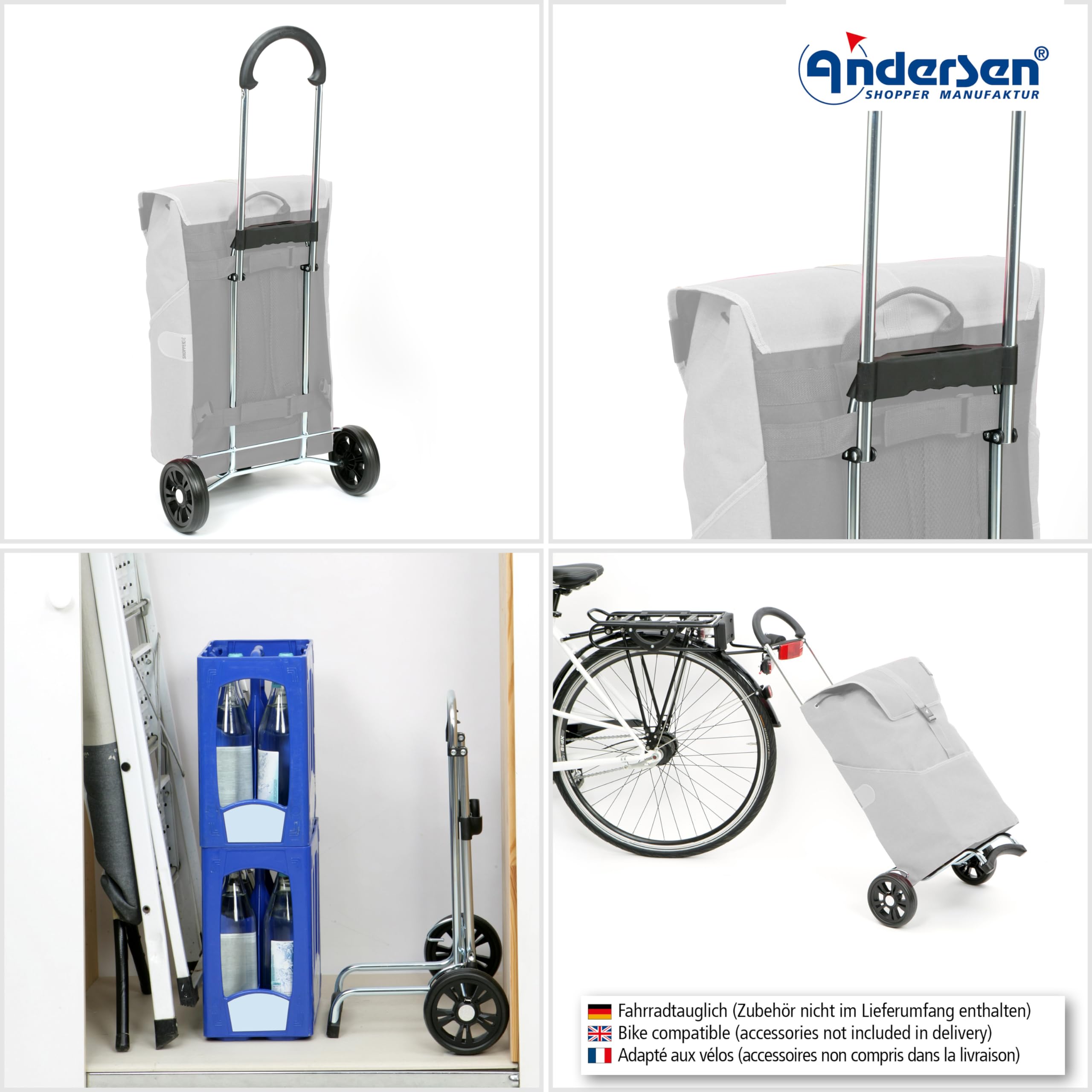 ANDERSEN Einkaufstrolley - Scala Shopper Weda blau