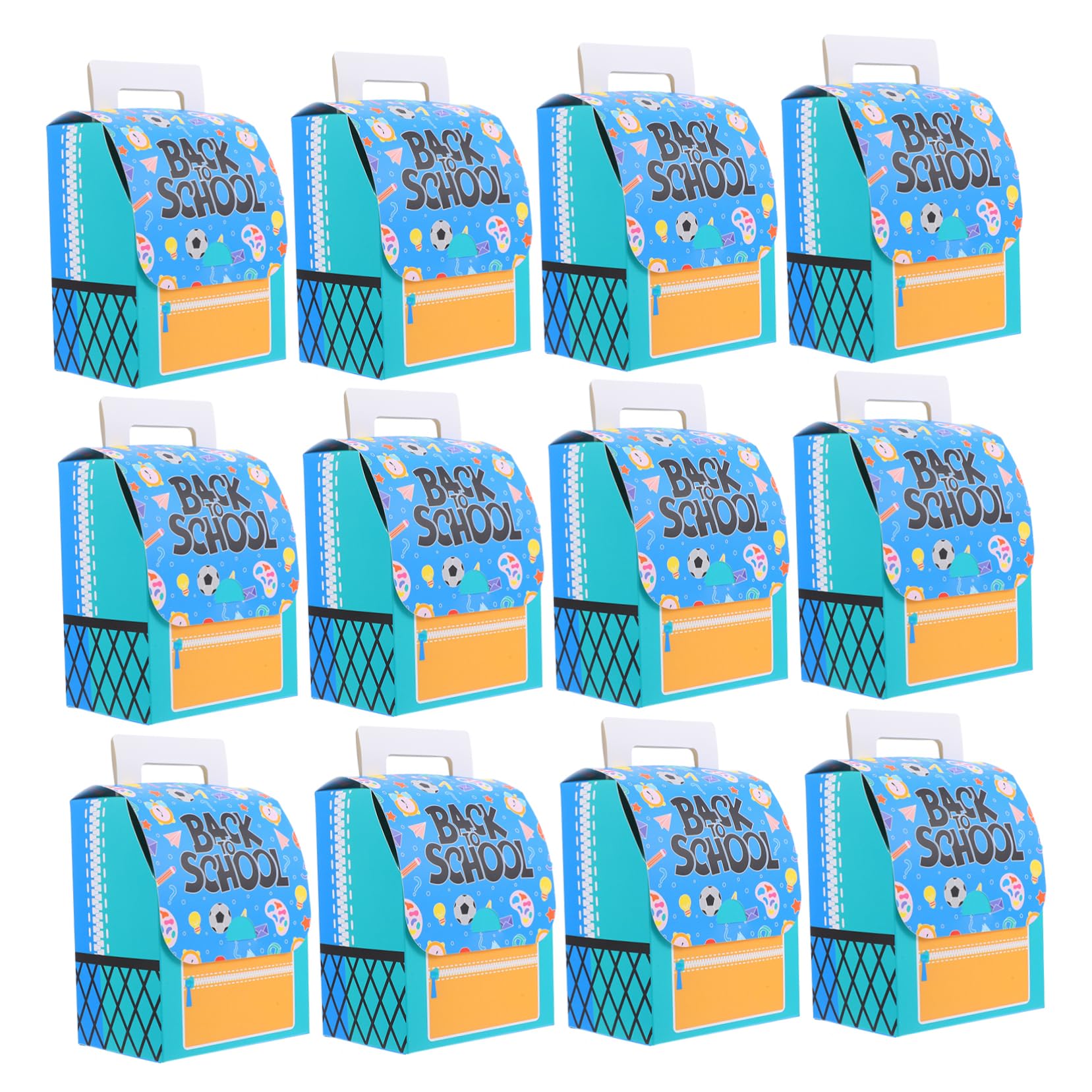 20pezzi Scatole per Caramelle di Carta Scatole Regalo per Ritorno Scuola Contenitori per Dolcetti per Bomboniere Porta Caramelle per Feste