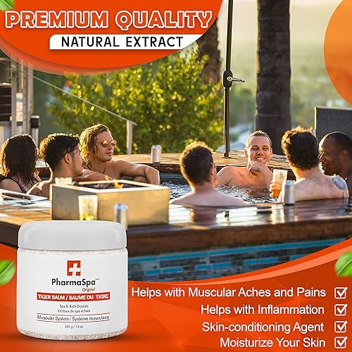 Miniatura 2 de Original Cristales de spa y baño con extractos totalmente naturales - 385 g13 oz - Sal de baño Epsom para bañera de hidromasaje aromaterapia y