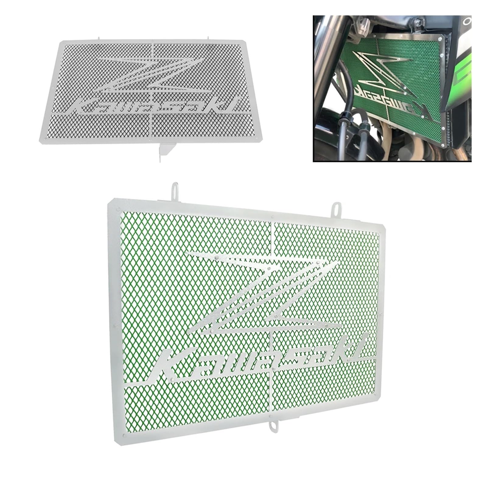Cache Protection Calandre Moto Pour Kawasaki Z800 Z750 Z1000SX Z1000R - Neuf, Modèle SSW-015