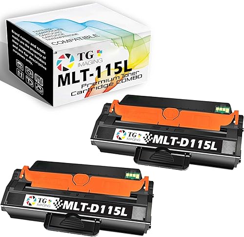 TG Imaging Cartucho de tono de repuesto compatible para Samsung MLT-D115L MLTD115L MLT D115L para impresora Xpress M2870 M2870FW SL-2820 SL-2820ND