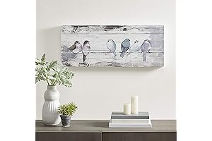 Madison Park Perched Birds Wall Art - Farmhouse Style Home Decor