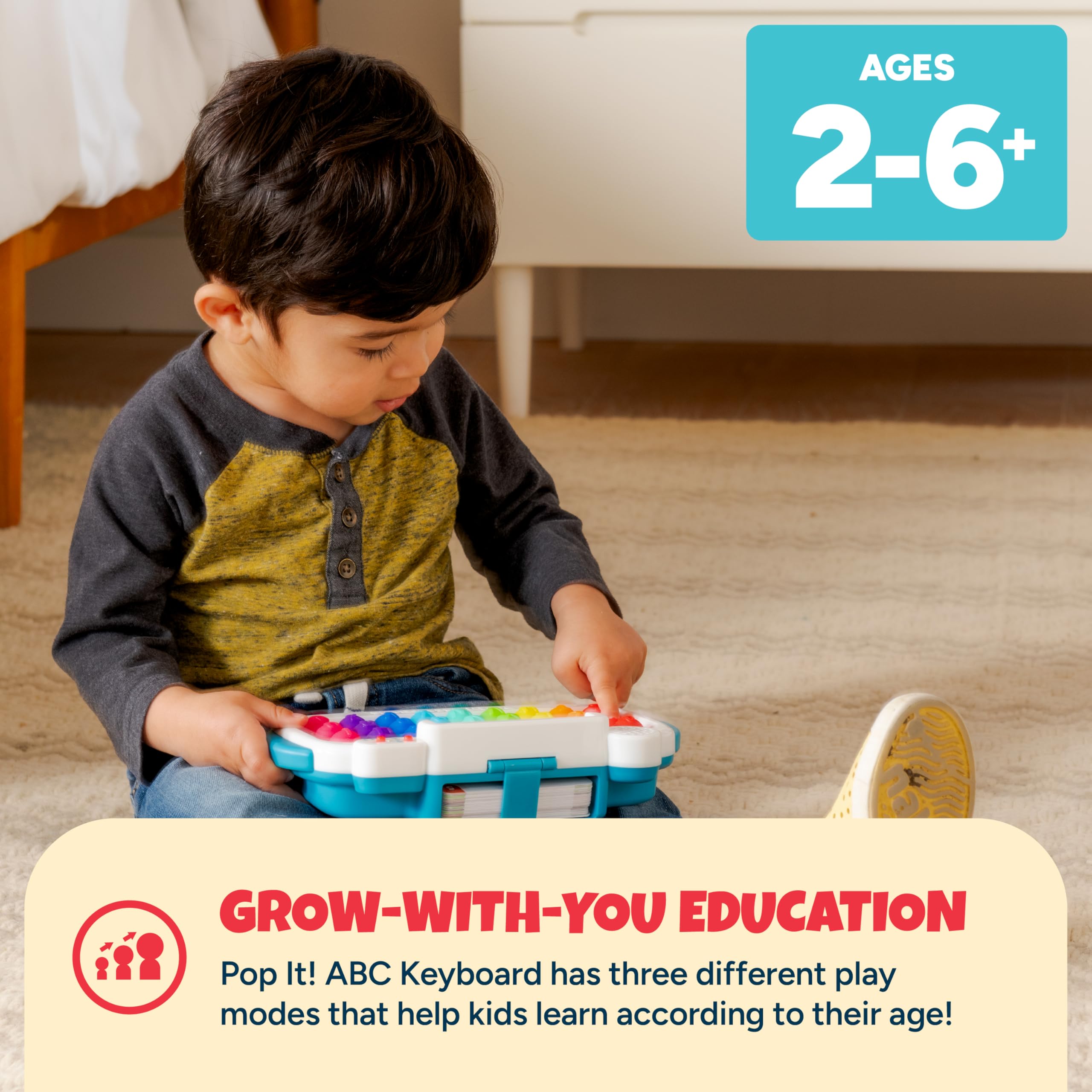 Chuckle & Roar Pop It! ABC & Spelling Keyboard : Amazon.sg: Toys