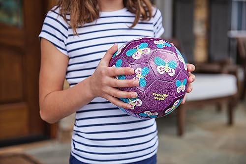 Miniatura 2 de Crocodile Creek Soccer Ball - Inflatable Rubber Ball for Kids Ages 4 and Up - for Indoor and Outdoor Sports - PVC-Free
