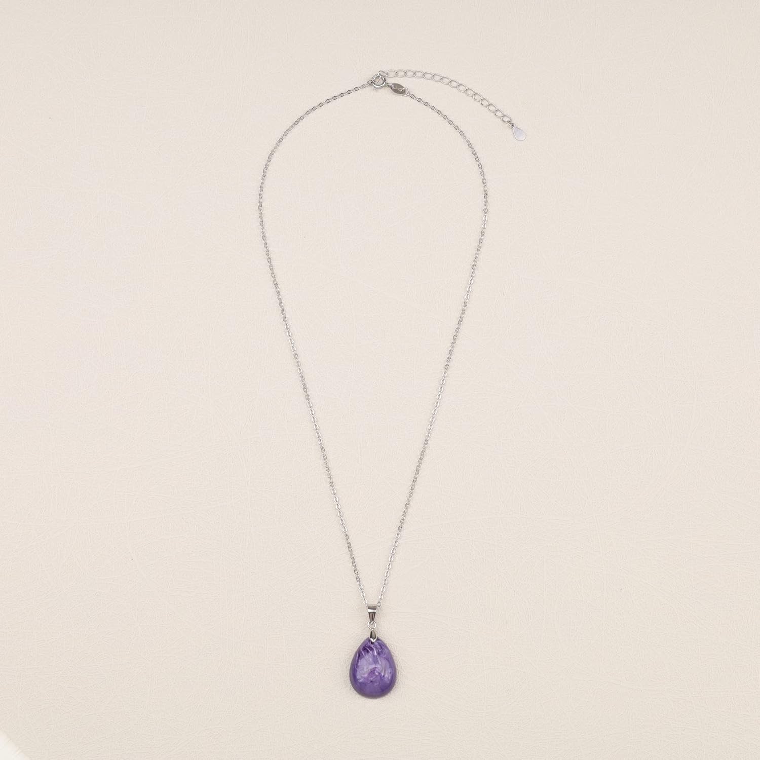 GAVU Women’s Teardrop Necklace, Crystal Pendant Necklace for Women - Image 6