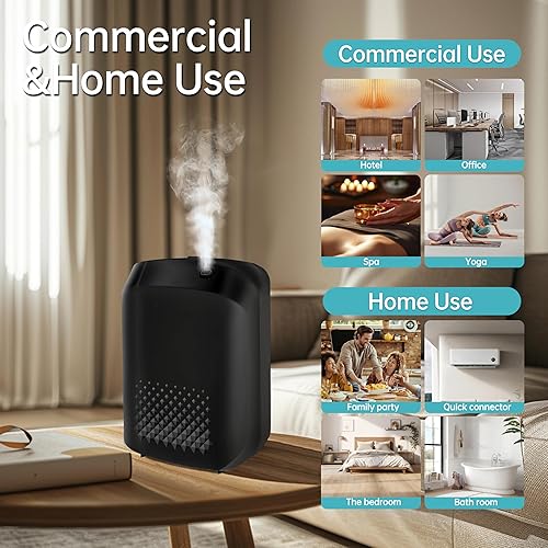 Miniatura 8 de Máquina de aire inteligente WiFi para el hogar, control de aplicación, difusor de aceite esencial sin agua, sistema de difusión de aire frío de 1500