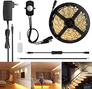 25 Modern Bathroom Ideas That Redefine Minimal and Sophisticated Design 13 Sensky Dimmable PIR Motion Sensor LED Under Cabinet Lighting Kit Extenda...