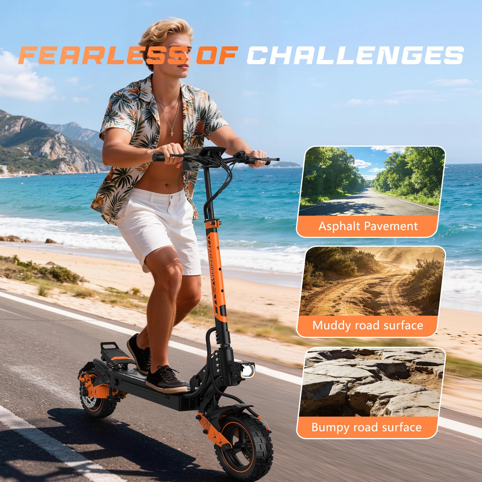 Z1 E Trottinette électrique, scooter électrique max. 20 km/h, autonomie jusqu'à 50 km, jusqu'à 20 % de pente, pneus pneumatiques de 10" et connexion par application, trottinette électrique