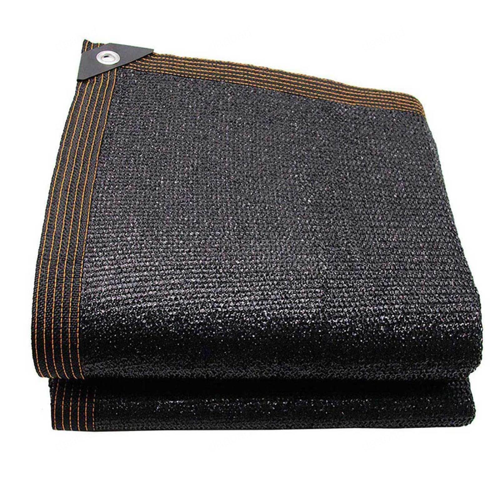 Shade Cloth Net, Black Shade Cloth Net Mesh Tarp 90% for Garden Greenhouse Multiple Sizes(8x10m)
