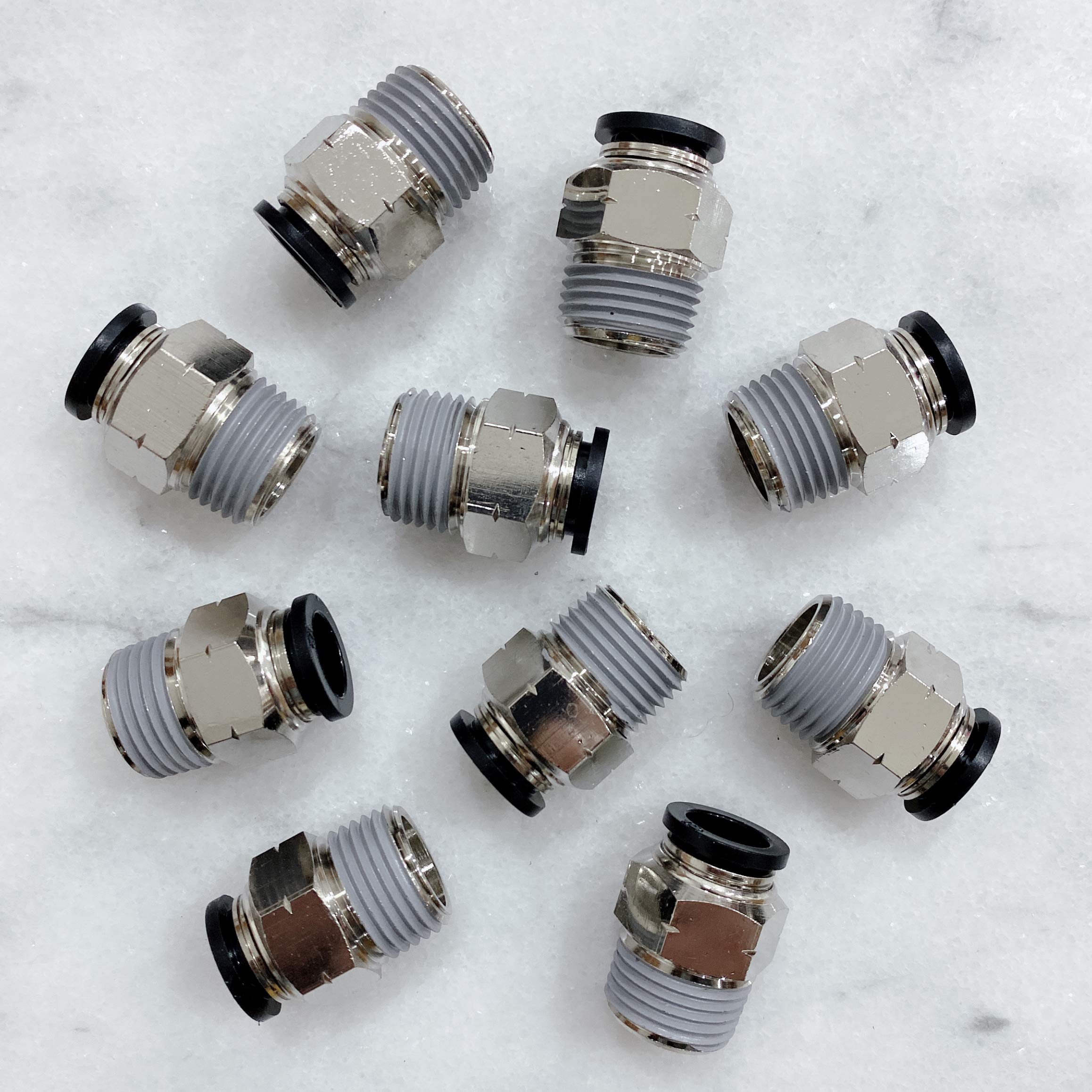 Buy MacCan Pneumatic PC1/2-N4 Male Straight Air Hose Connectors 1/2 ...