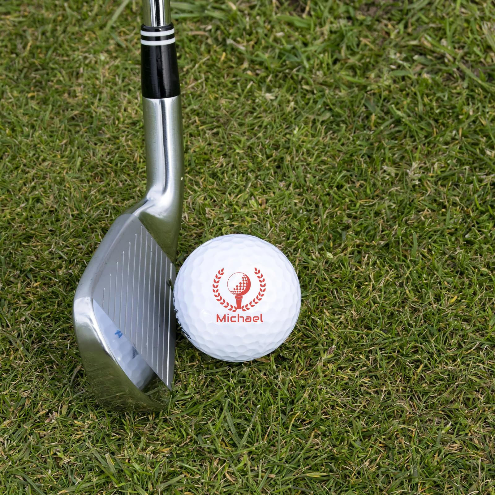 Timbro personalizzato per palline da golf, autoinchiostrante, impermeabile, marcatore da golf con monogramma | Design con logo personalizzato, alluminio resistente, inchiostro ricaricabile, regalo per