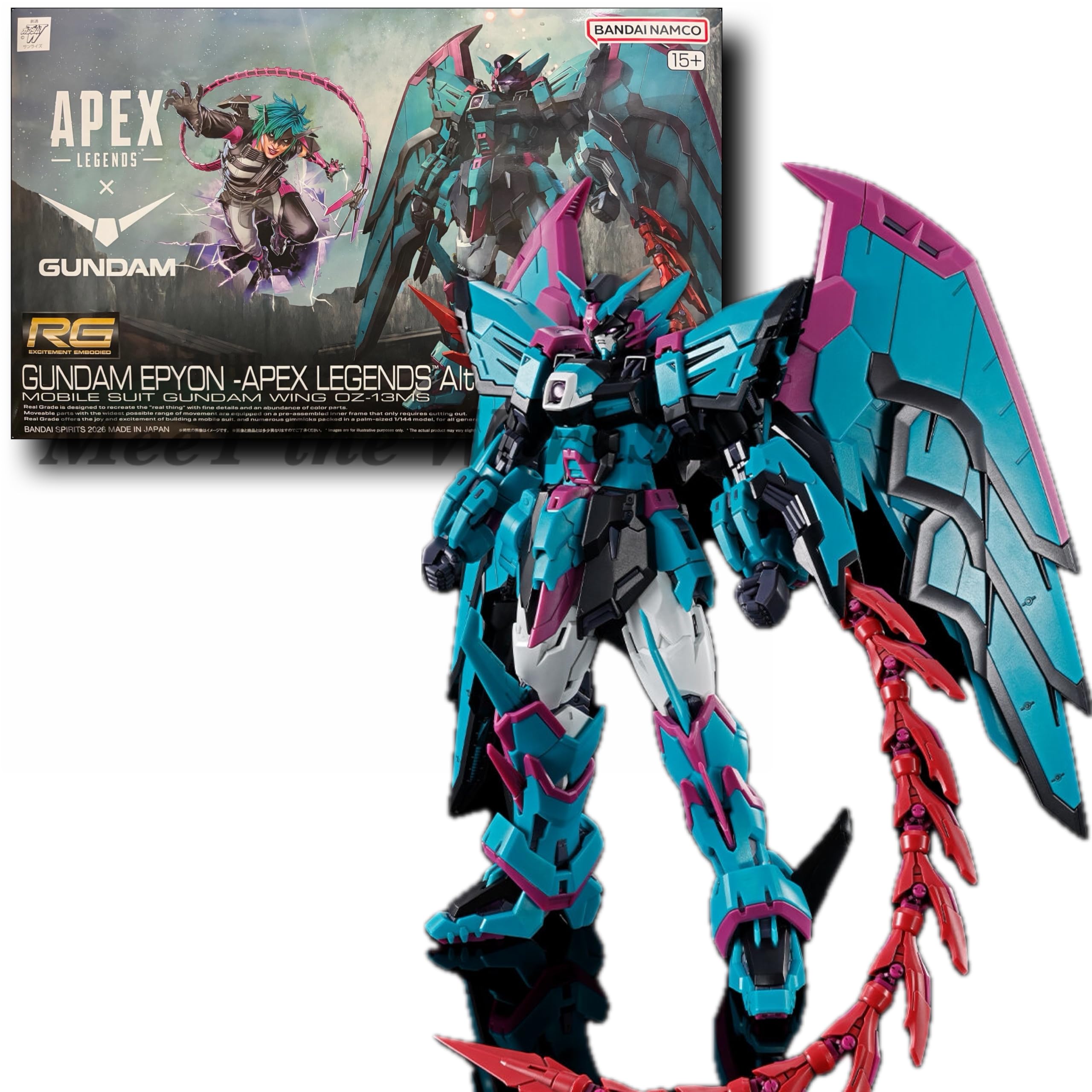 RG1/144ガンダムエピオン-APEXLEGENDS(TM)オルターVer.- Amazon | 【R G】 1/144 エピオン -A P E X LEGENDS(TM) オルター Ver
