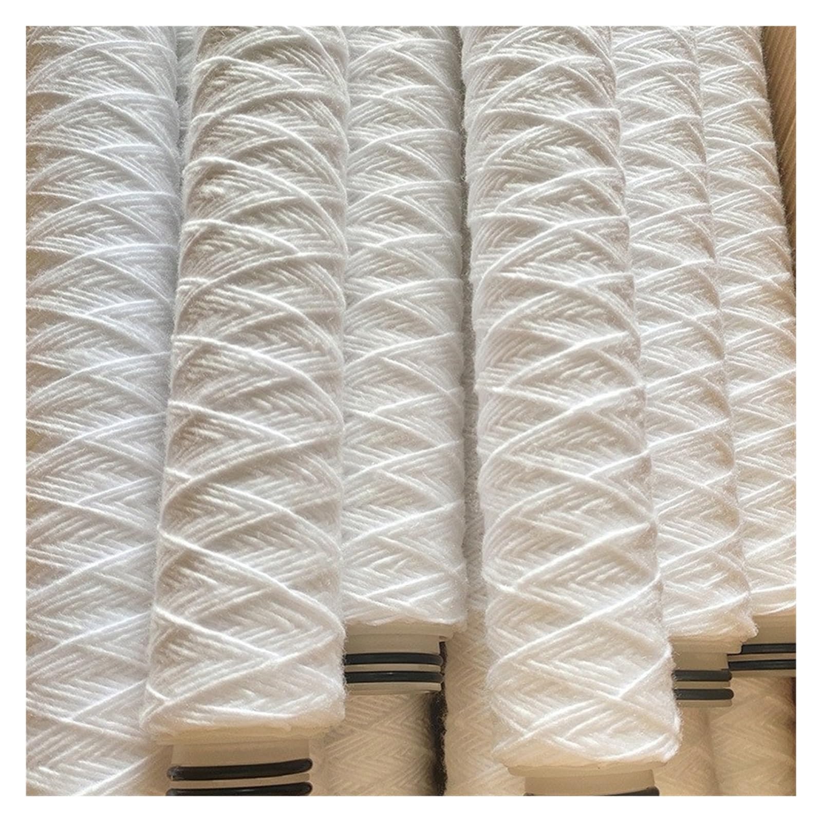 Cartuccia filtro acqua a filo avvolto da 5 micron 10 pollici universale | Grey