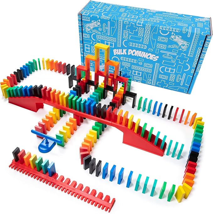 Bulk Dominoes ProDomino Kit Dominoes Set, STEM STEAM