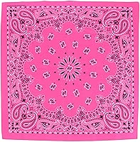 CTM Unisex Cotton Giant-Danna 35 Inch Large Bandanas
