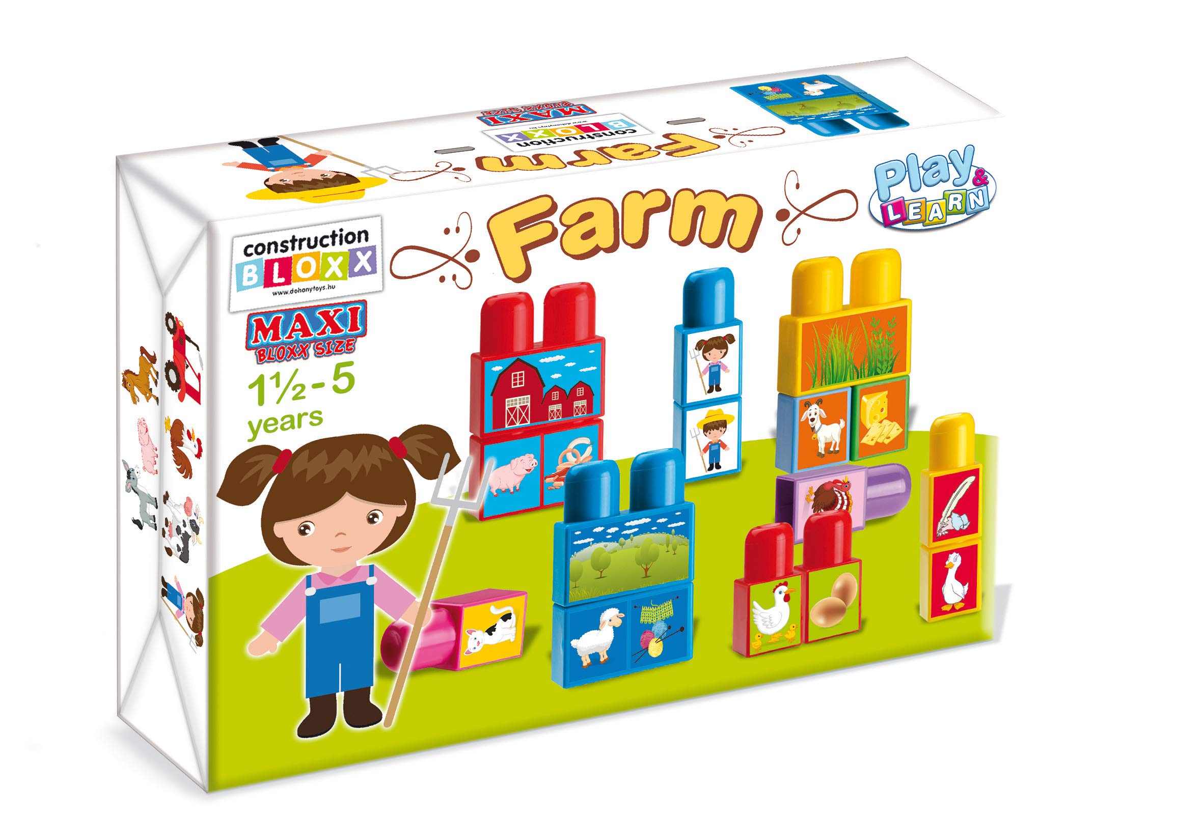Blocks Bauernhof Konstruktion Set Lernspiel