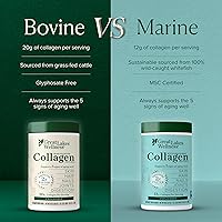Vista 5 de Great Lakes Gelatin Carne de Vacuno colágeno hidrolizado, Kosher, 16 oz.