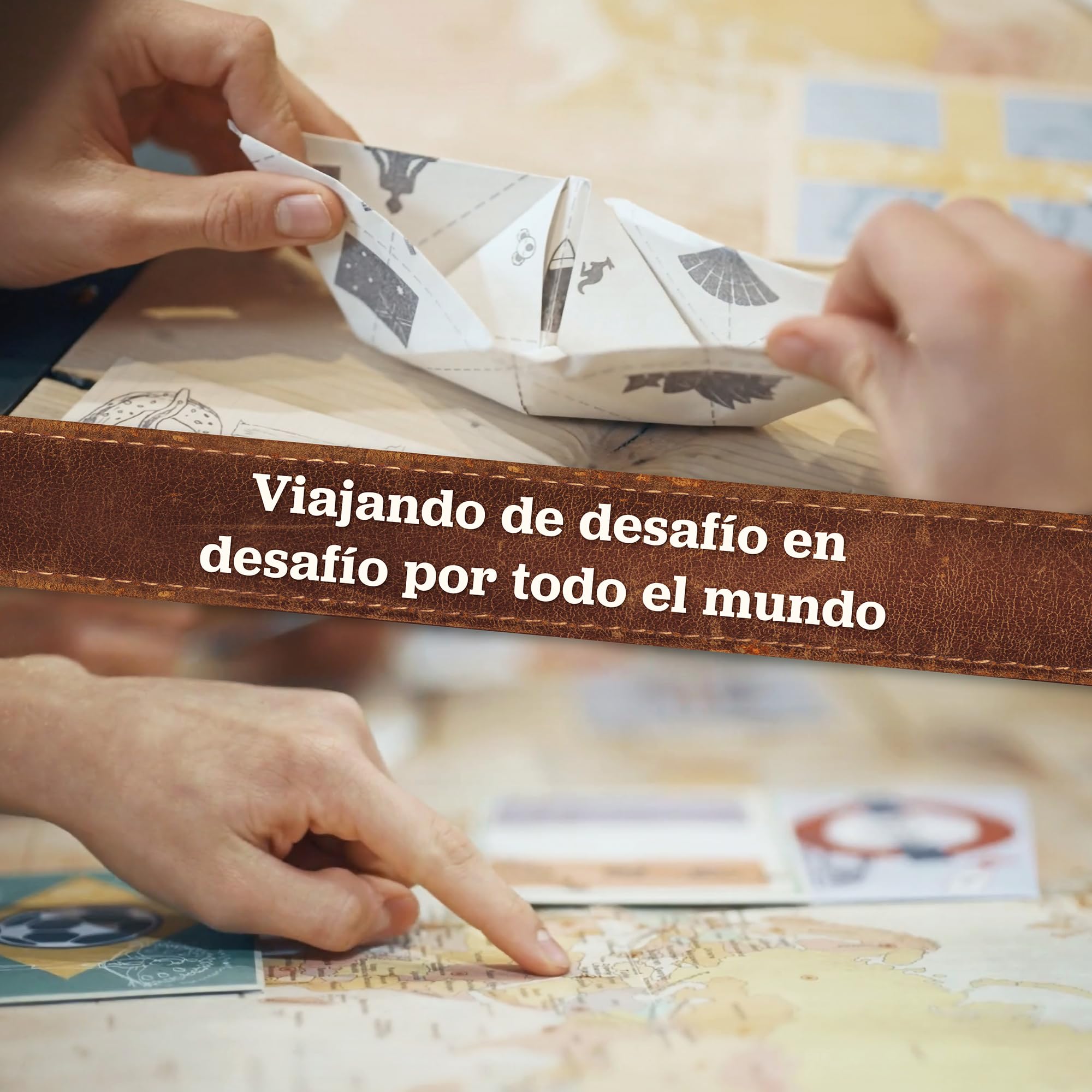 Hidden Games - Calendario de Adviento 2025 Enigmas y Misterios - El Profesor Santiago da la Vuelta al Mundo - Español - 1-6 Personas de 14 años y más - 24 Rompecabezas Individuales