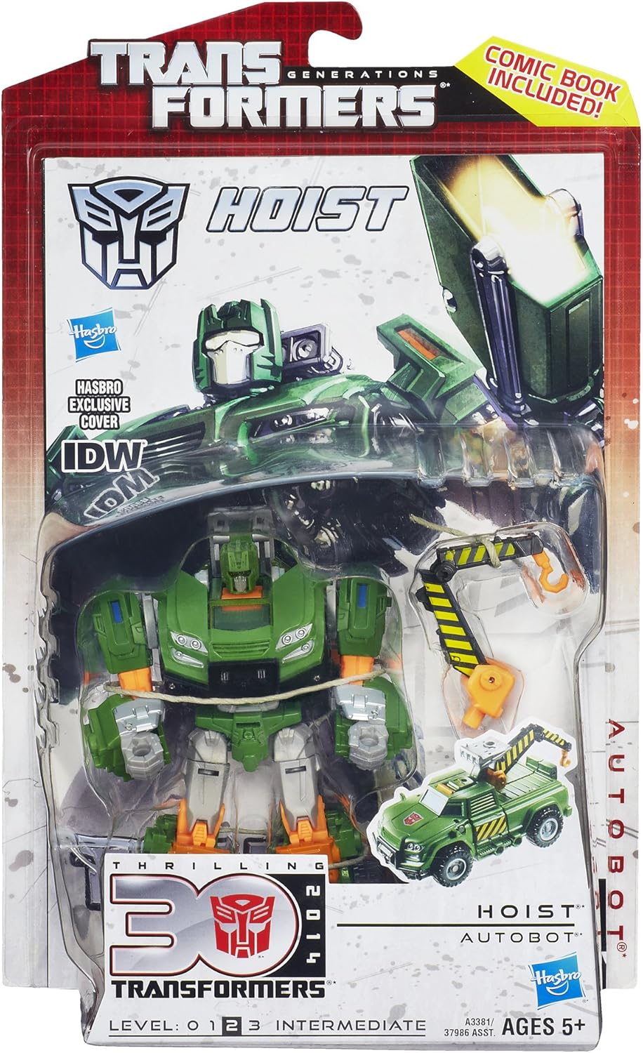 Transformers Generations Deluxe Class Hoist Action Figure