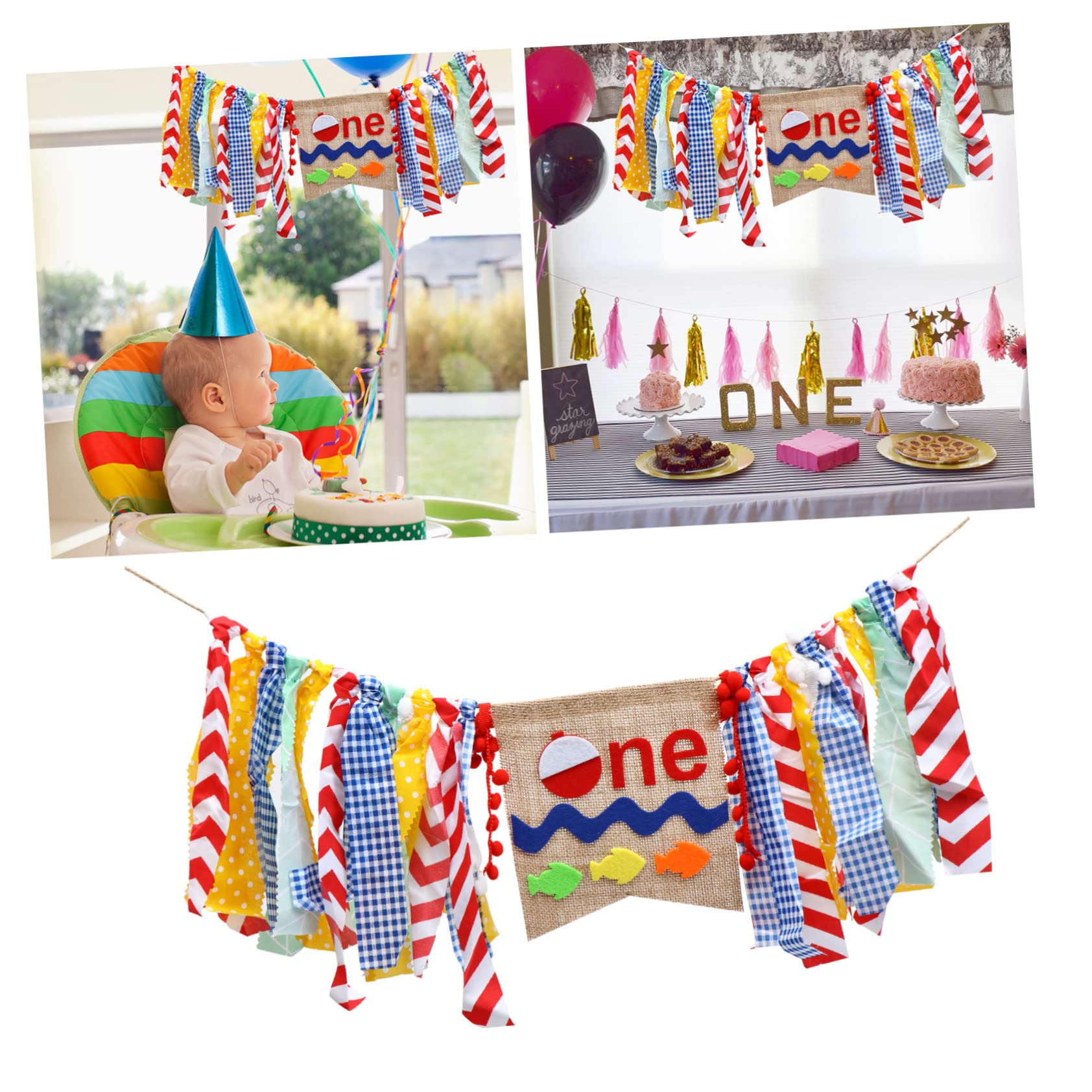 Abaodam 3pezzi Banner Decorativo Per Compleanno Per Compleanno Decorazioni Per e Backdrop