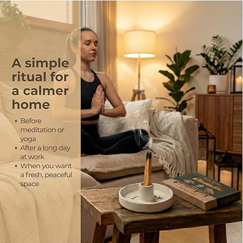 Miniatura 6 de Palo Santo Sticks from Peru 20 Sticks, Large Pack - 100% Natural Spiritual Cleansing Palo Santo Smudge Sticks, Sustainably Hand Picked