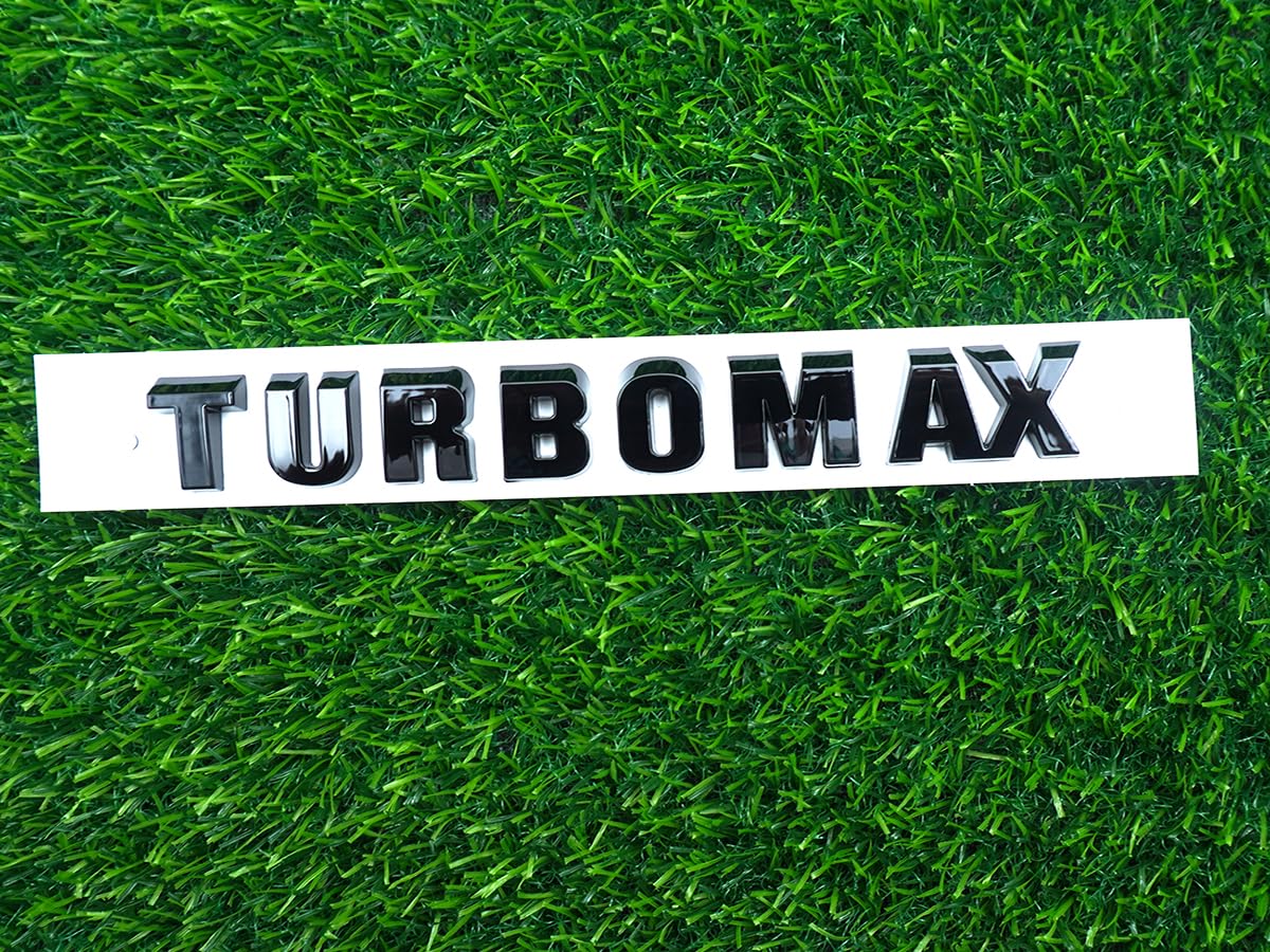 Allison Transmission DIRTYMAX Duramax Emblems – 2 Pair Set, Chrome & Black