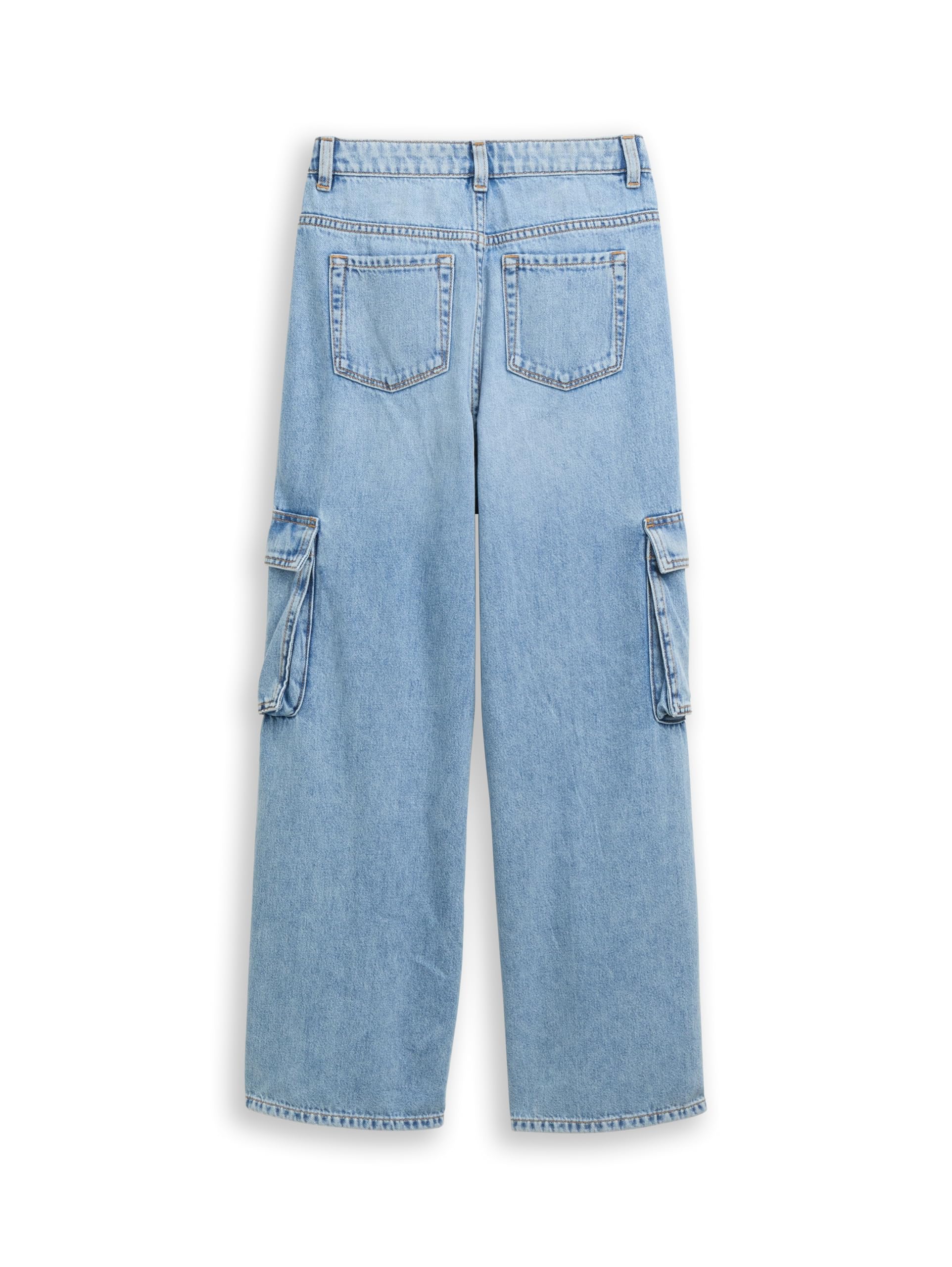 TOM TAILOR Mädchen Kinder Wide Leg Cargo Jeans