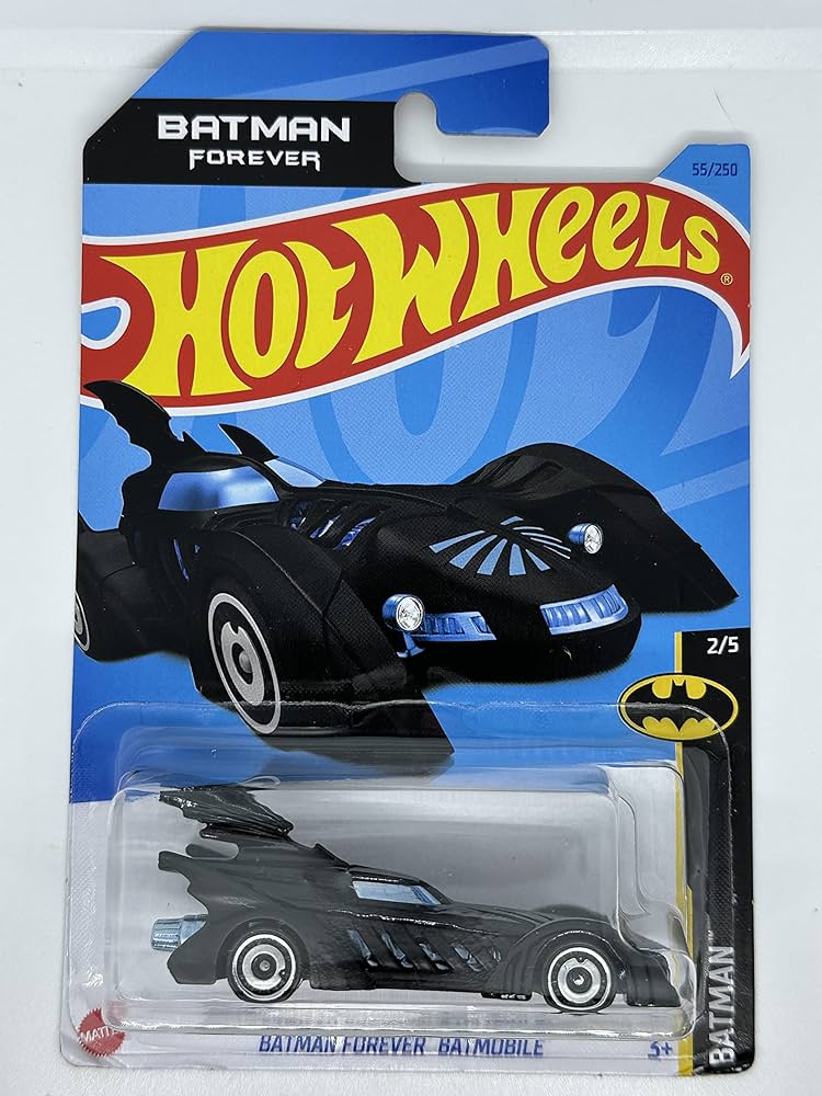 Amazon.com: Hot Wheels - Batman Forever Batmobile - Black w