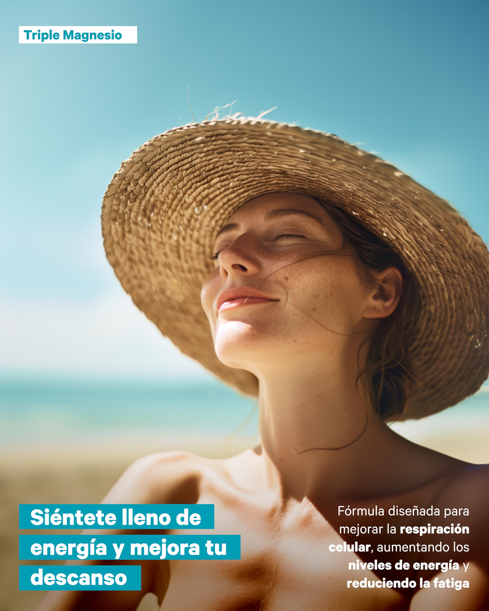 Magnesio Complex | CITRATO + MALATO + BISGLICINATO | 190 Caps | Dormir Mejor, Mayor Energía y Recuperación Muscular | Máxima Absorción y Biodisponibilidad | Apoyo en la Digestión y Estado Anímico