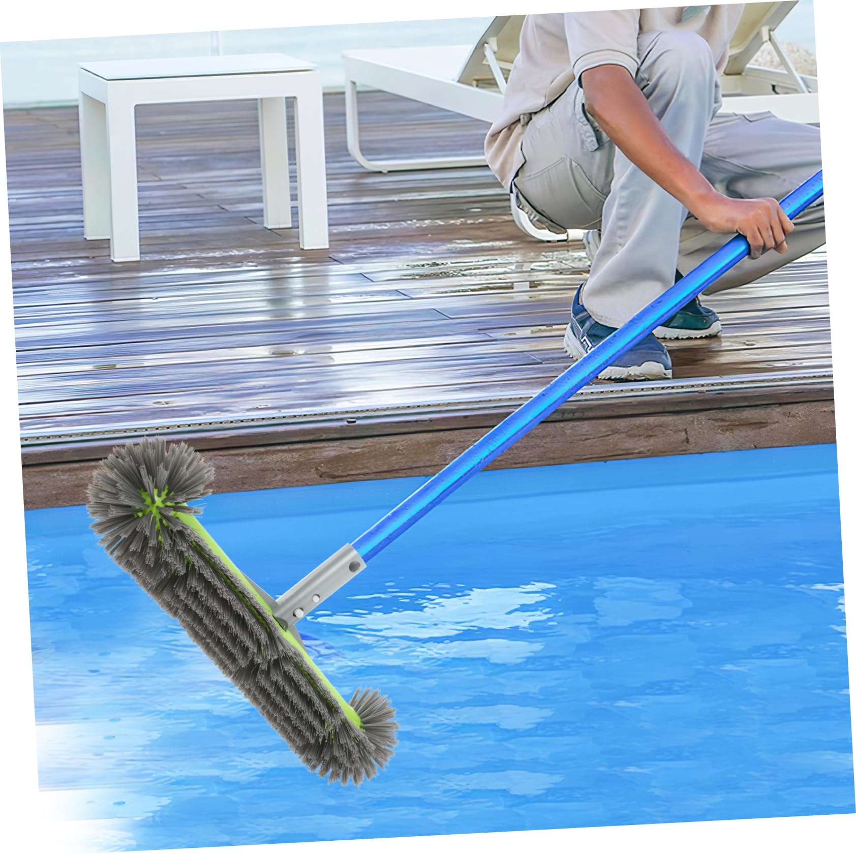 Tête de Brosse de Nettoyage Piscine été Vacances pour Liner