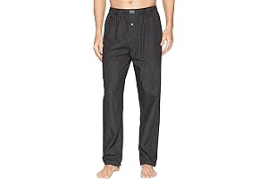 Luxurious Woven Polo Pajama Pants