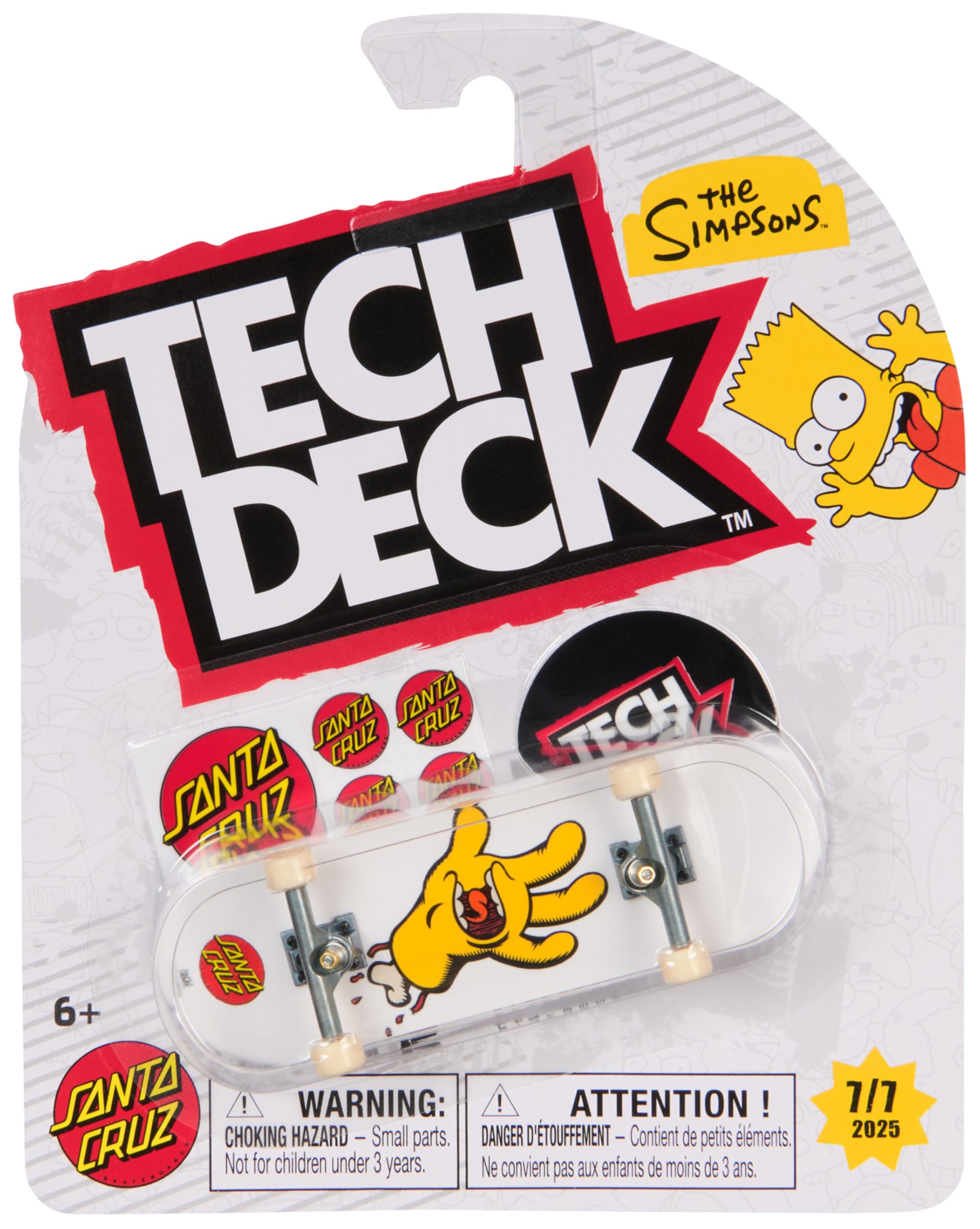Tech Deck, Finger Board Collectible and Customisable Mini Skateboards, Kids Toys for Ages 6 and up (Styles May Vary)