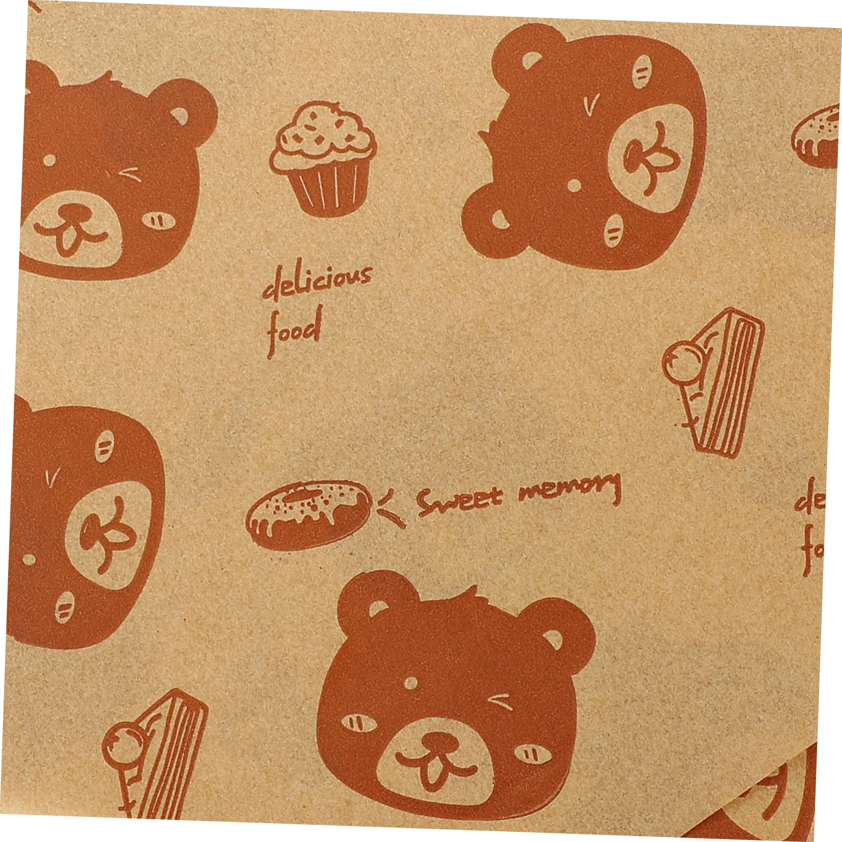 MAGICLULU 500blätter Sandwichpapier aus Lebensmittelpapier Backpapier für Sandwiches und Kuchen Feinkostpapierbögen zum Verpacken von Lebensmitteln