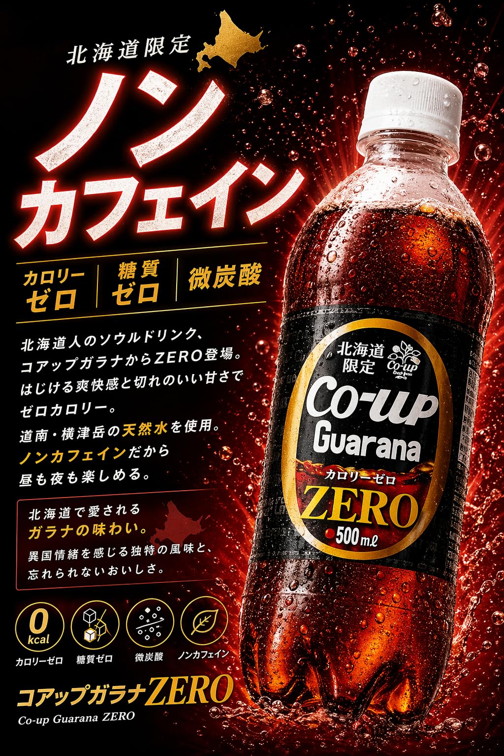Amazon.co.jp: コアップ ガラナ ZERO カロリーゼロ 糖質ゼロ 微炭酸