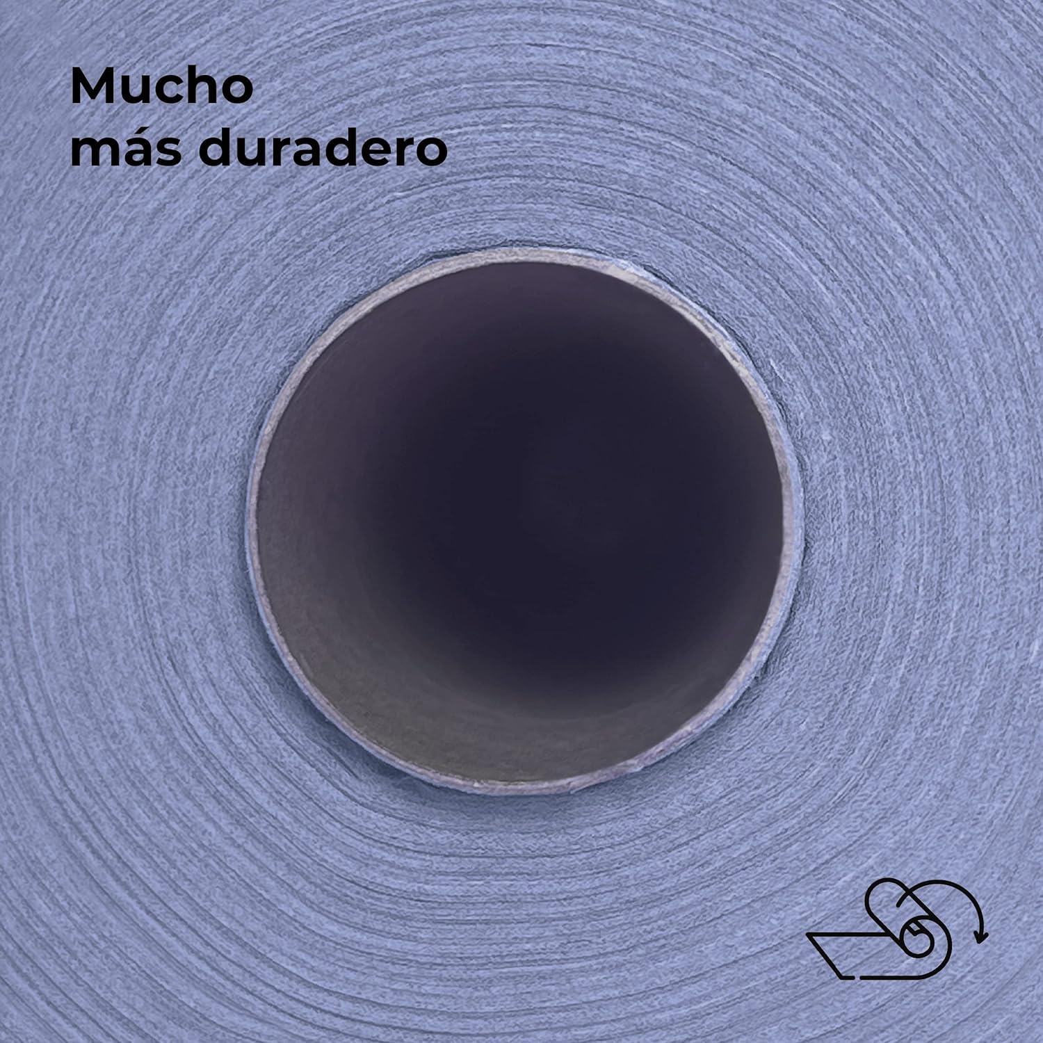 Pack 6 Rollos Papel Camilla Ecológico Azul Sin Precorte 60 cm x 70 cm | + 5 litros de Aceite de Masaje