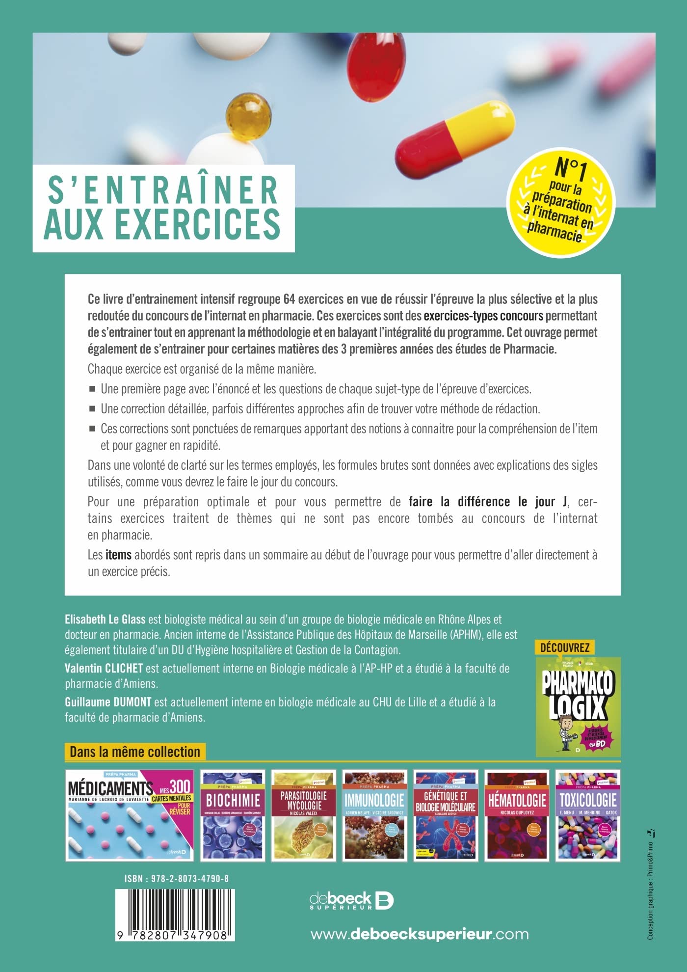 S'entrainer aux exercices: Préparation de l'internat de pharmacie
