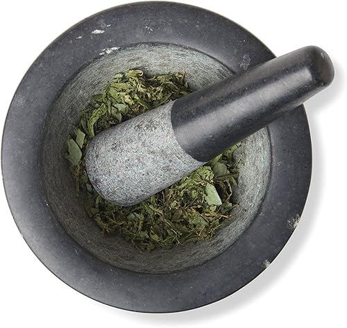 Miniatura 2 de Fox Run Mortero y mortero, granito, negro