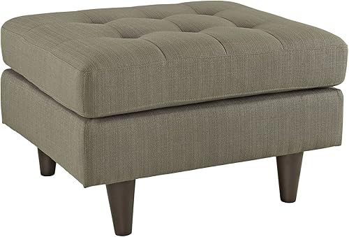 Miniatura 136 de Modway Sofá biplaza Empress en tela tapizada moderna de mediados de siglo, gris Gris,Laguna,Gris,claro,Celeste,verde azulado,Beige,Atomic Rojo